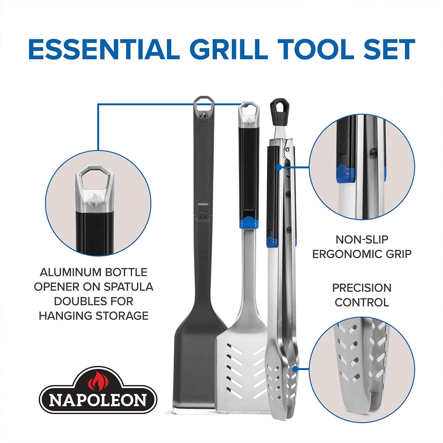 Napoleon GATL002 3 Pc Grill Starter Tool Set - Features - Detail thumbnail