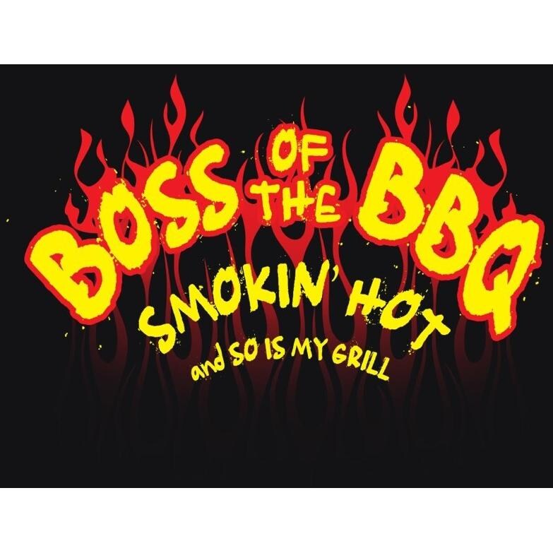 Attitude Aprons Boss Of BBQ Apron BBQGuys