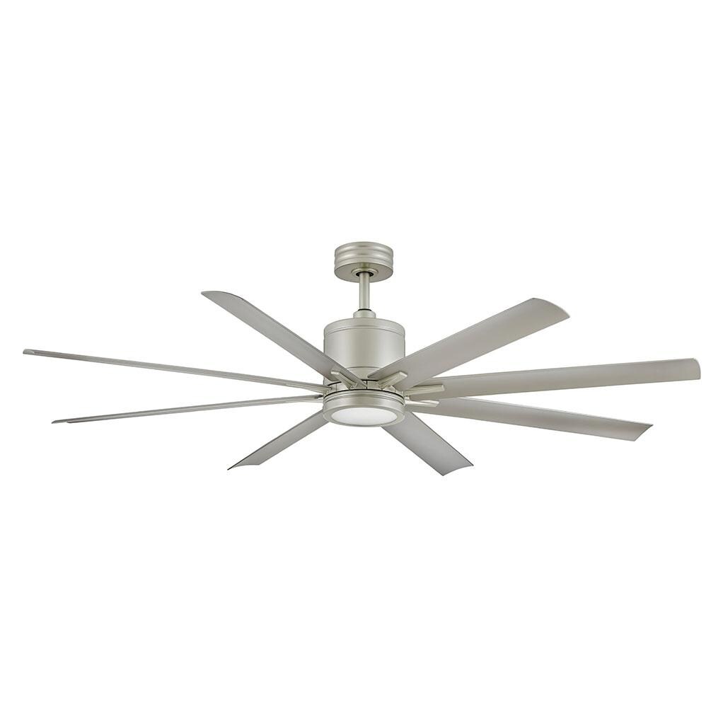 Hinkley Lighting 902466FBN-LWD Vantage 66 Inch Indoor / Outdoor Ceiling Fan W/ LED Lighting - Brushed Nickel thumbnail