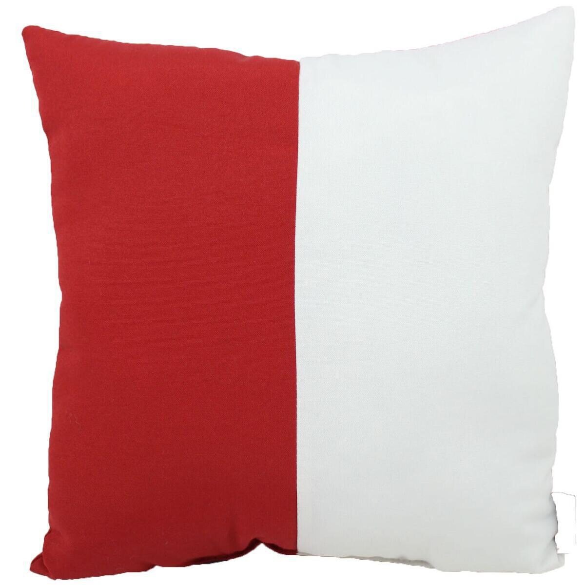 Nautical Red White Outdoor Throw Pillow By Lava Pillows 15 X Outdoor Throw Pillow By Lava Pillows