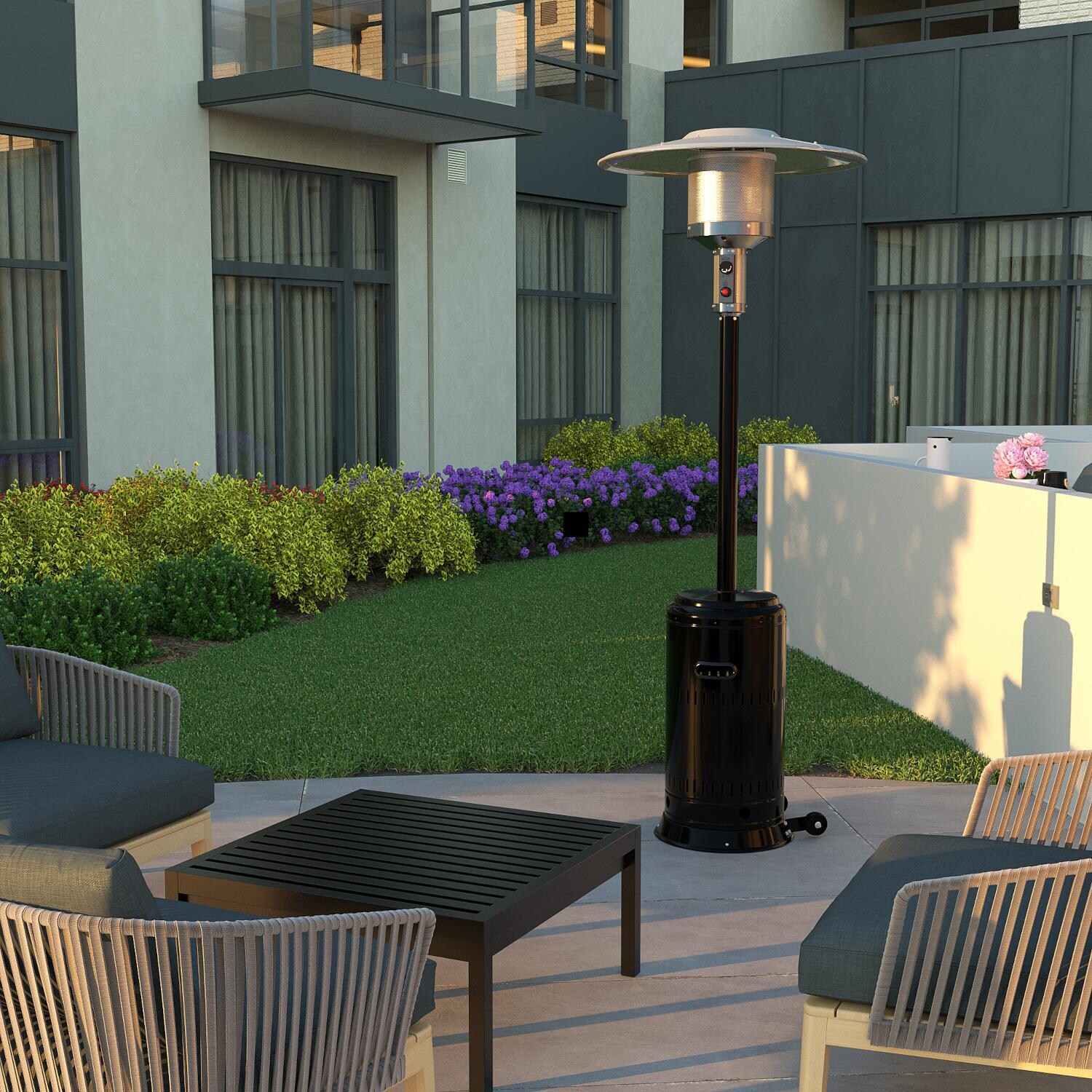 Ultimate Patio 63718 Performance Series 46,000 BTU Propane Gas Patio Heater - Lifestyle thumbnail