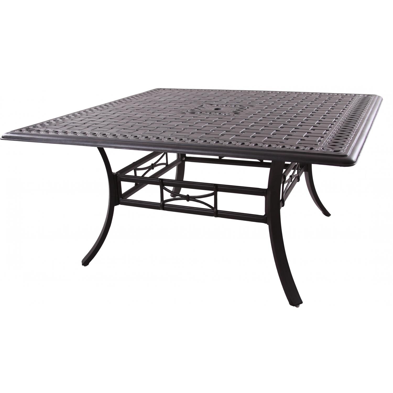 Series 88 60 Inch Cast Aluminum Dining Table by Darlee