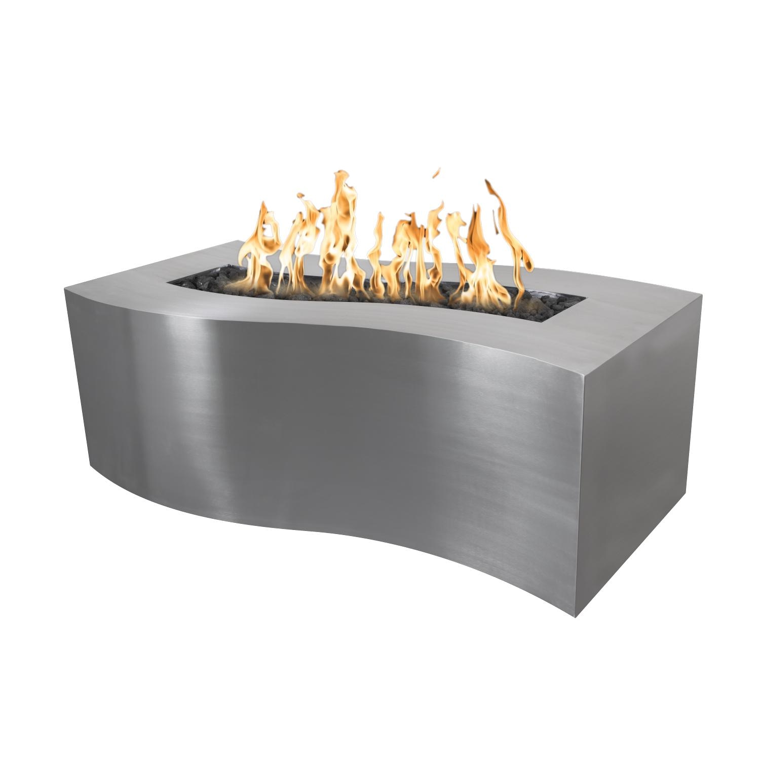 Billow Wavy Stainless Steel Fire Pit thumbnail