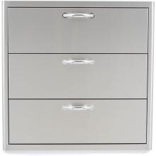 Blaze 30-Inch Stainless Steel Triple Access Drawer - BLZ-30W-3DRW image