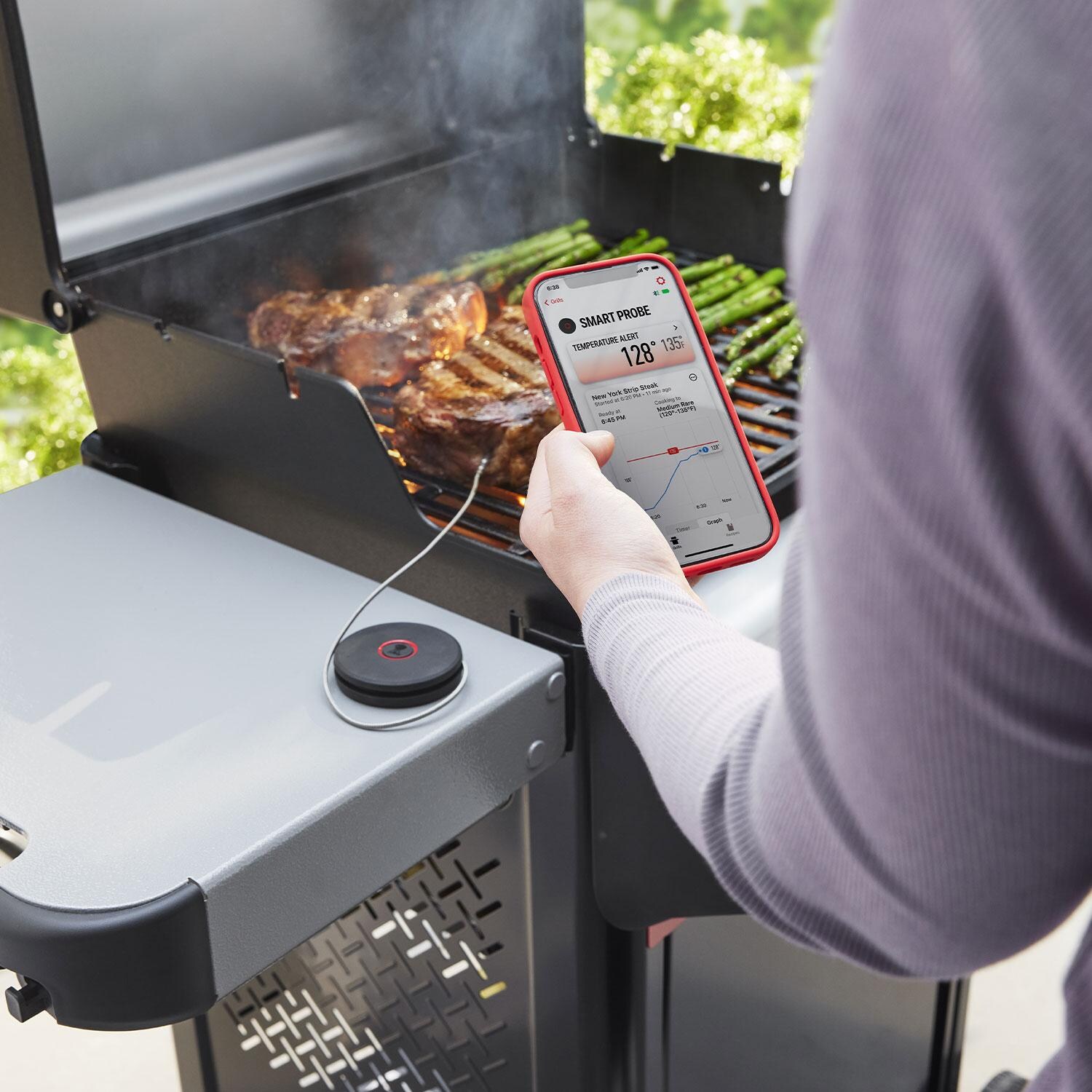 Weber 3400516 Smart Probe & Grate Sensor - Smartphone Compatible - Lifestyle thumbnail