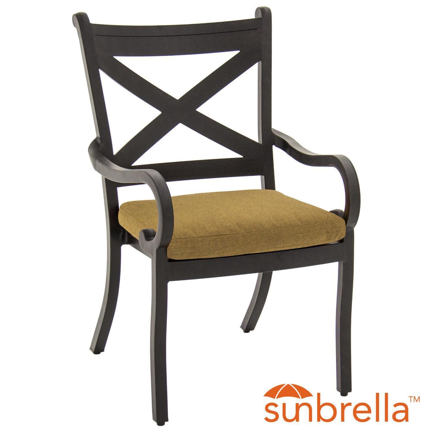 Avondale Patio Dining Chair - Angled thumbnail
