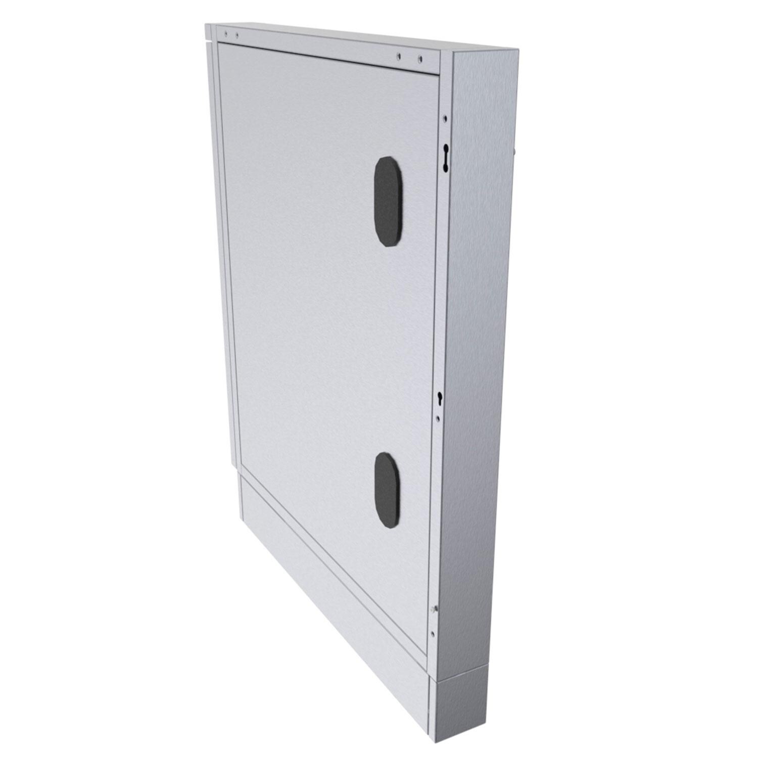 Sunstone Grills SCC3CSP 3-in Appliance Spacer Cabinet - Rear View - White Background thumbnail