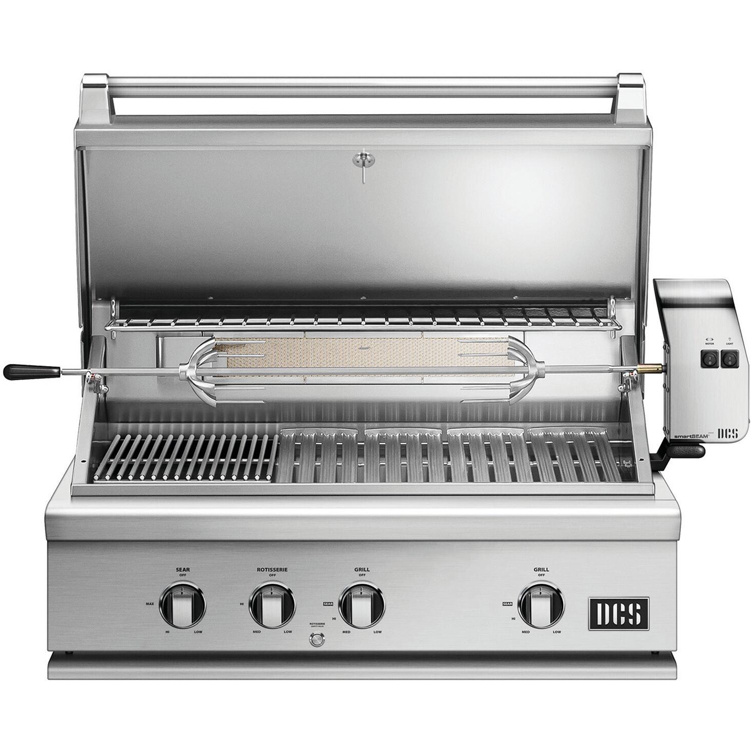DCS Series 36-Inch Built-In Propane Gas Grill With Rotisserie