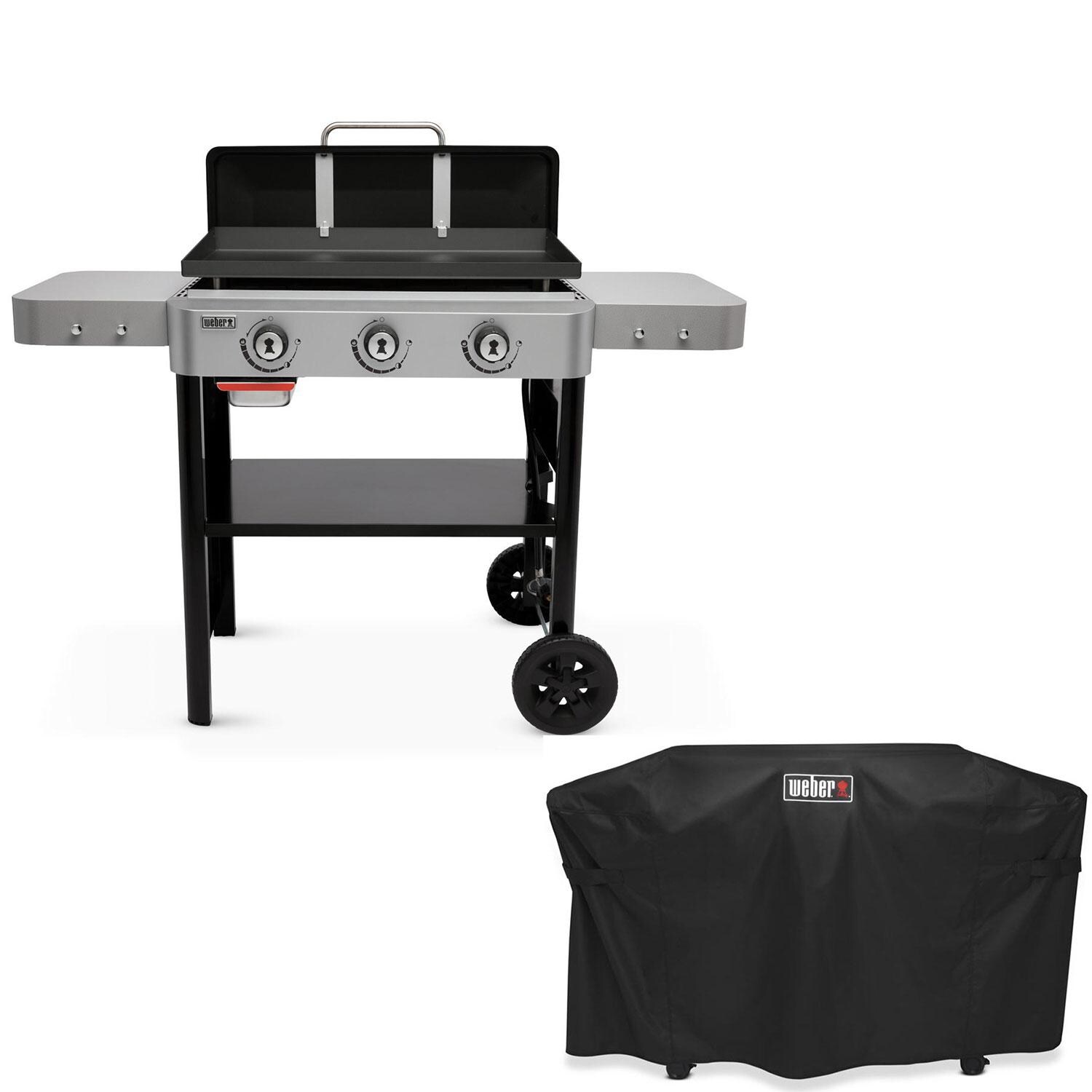 Weber 43310201 28-Inch Propane Griddle W/ Cover Bundle thumbnail