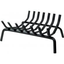 Dagan Industries GTG Series 28-Inch Tapered Style Black Steel Fireplace Bar Grate