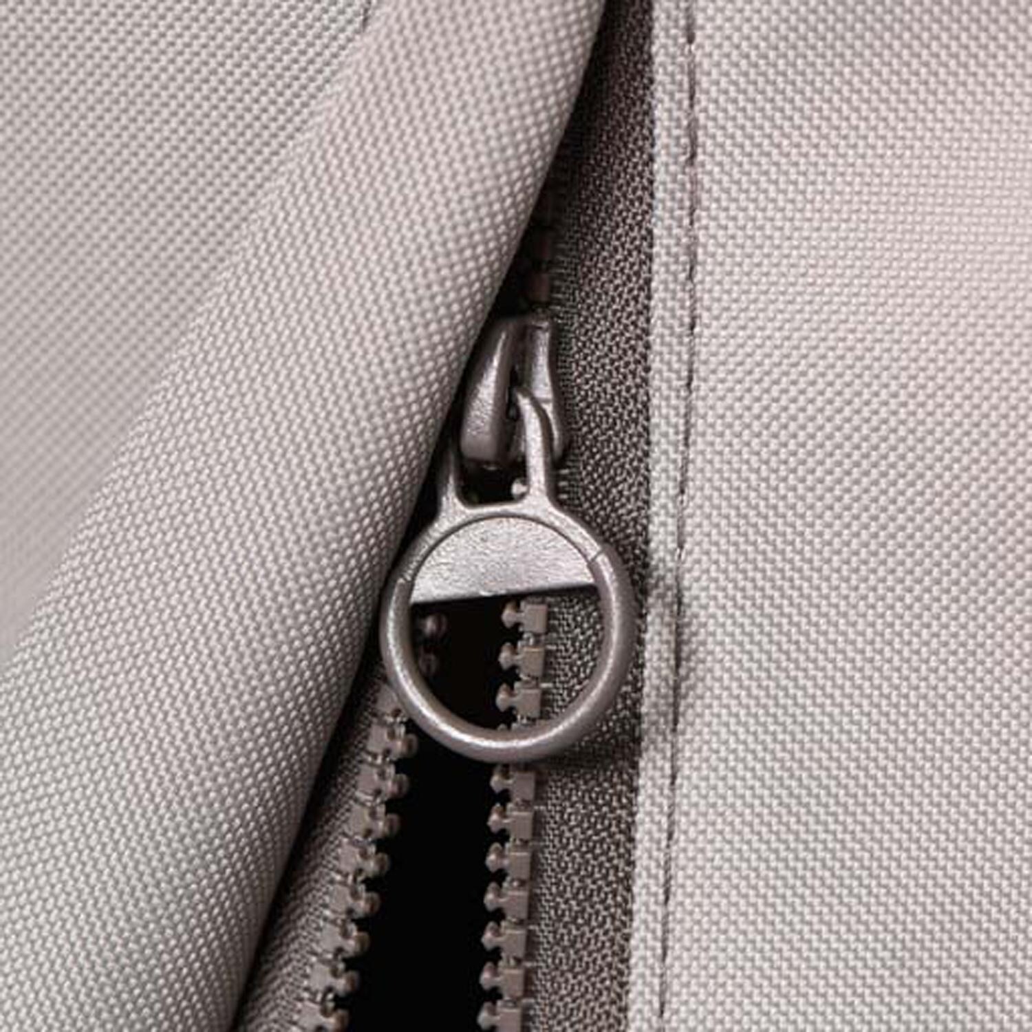 Coyote Gray Cover For 30 Inch Freestanding C & SL Series Grill - Zipper - Detail thumbnail