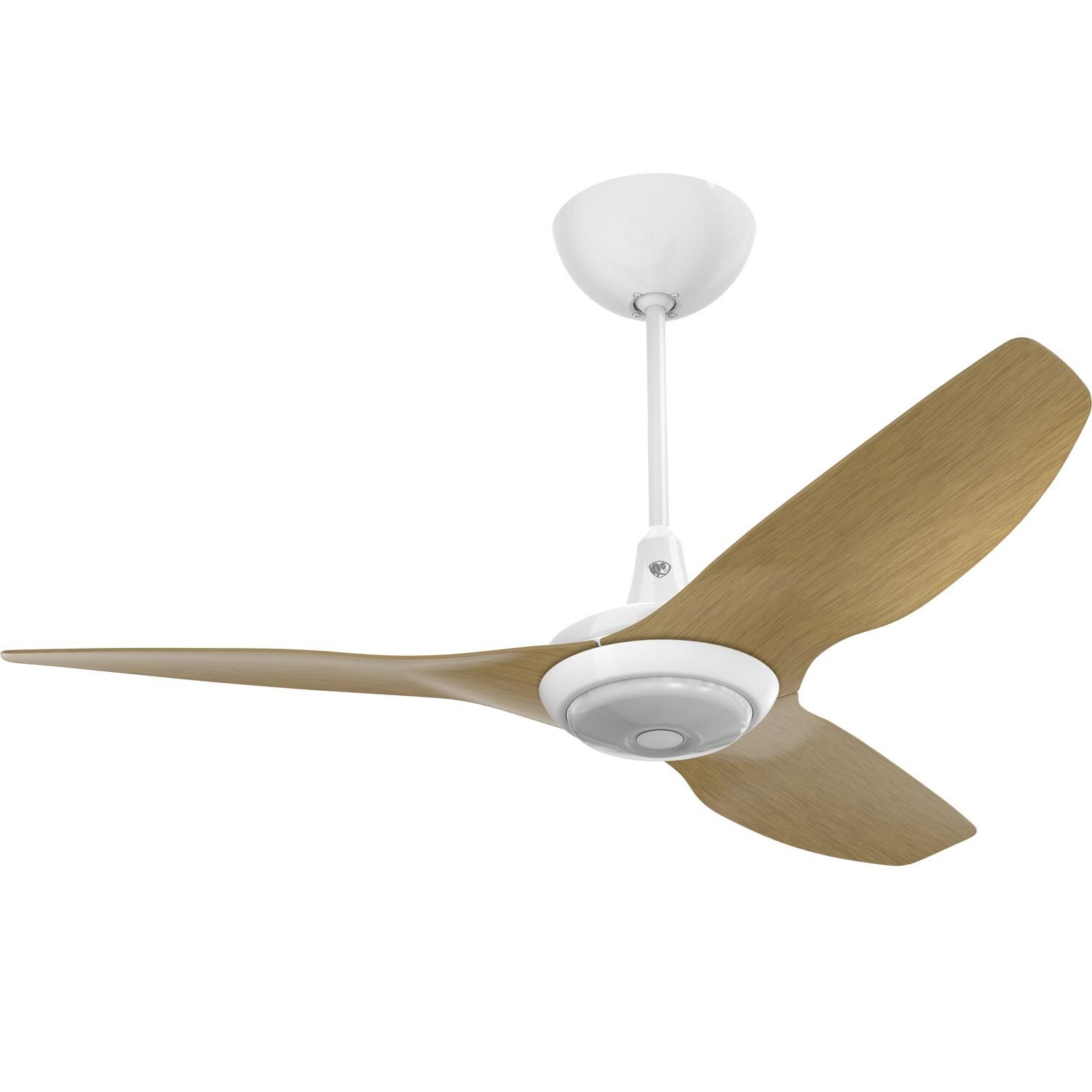 Big Ass Fans MK-HK4-042506A259F504G10I12S2 52-Inch Haiku Ceiling Fan Damp Universal Mount W/12-Inch Downrod & Downlight White/Caramel thumbnail