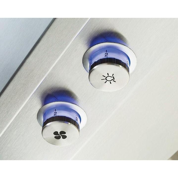 Viking Professional 5 Series 48-Inch Wall Vent Hood - Backlit LED Control Knobs thumbnail