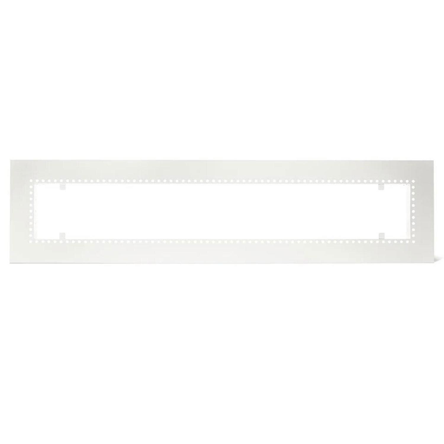 Infratech 18 2302WH Flush Mount Frame for 48 Inch Heaters in White - Display - White Background thumbnail