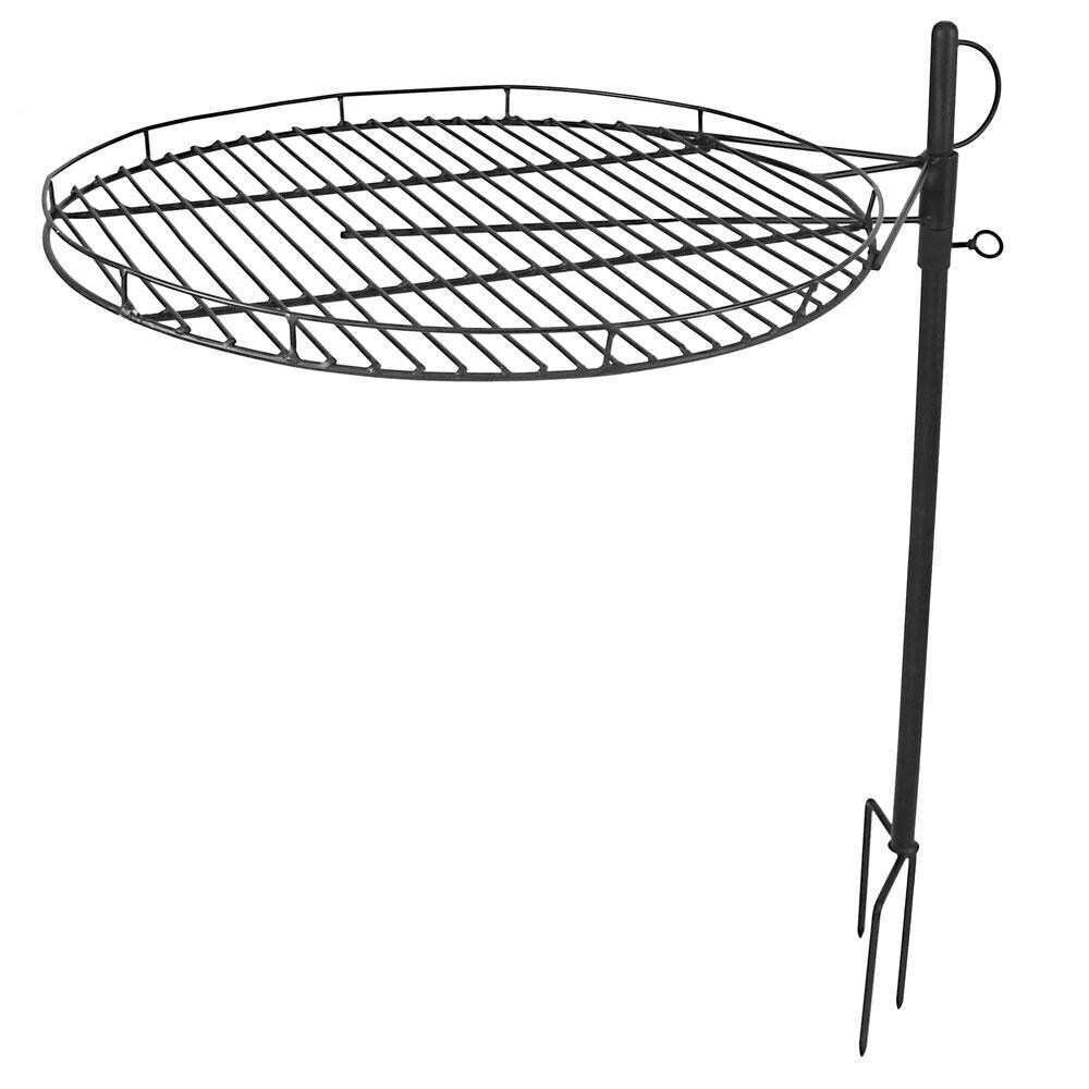 Ultimate Patio 24-Inch Height Adjustable Fire Pit Cooking Grate