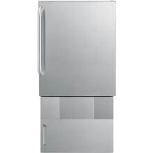 Summit 10 Lb. 15-Inch Outdoor Rated Ice Maker With Cabinet - BIM24OSBase34 image