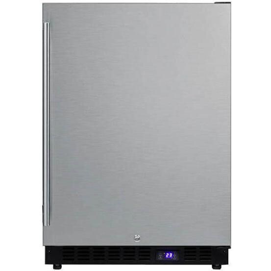 Summit 24Inch 4.72 Cu Ft. Commercial Rated Freezer With Full Length