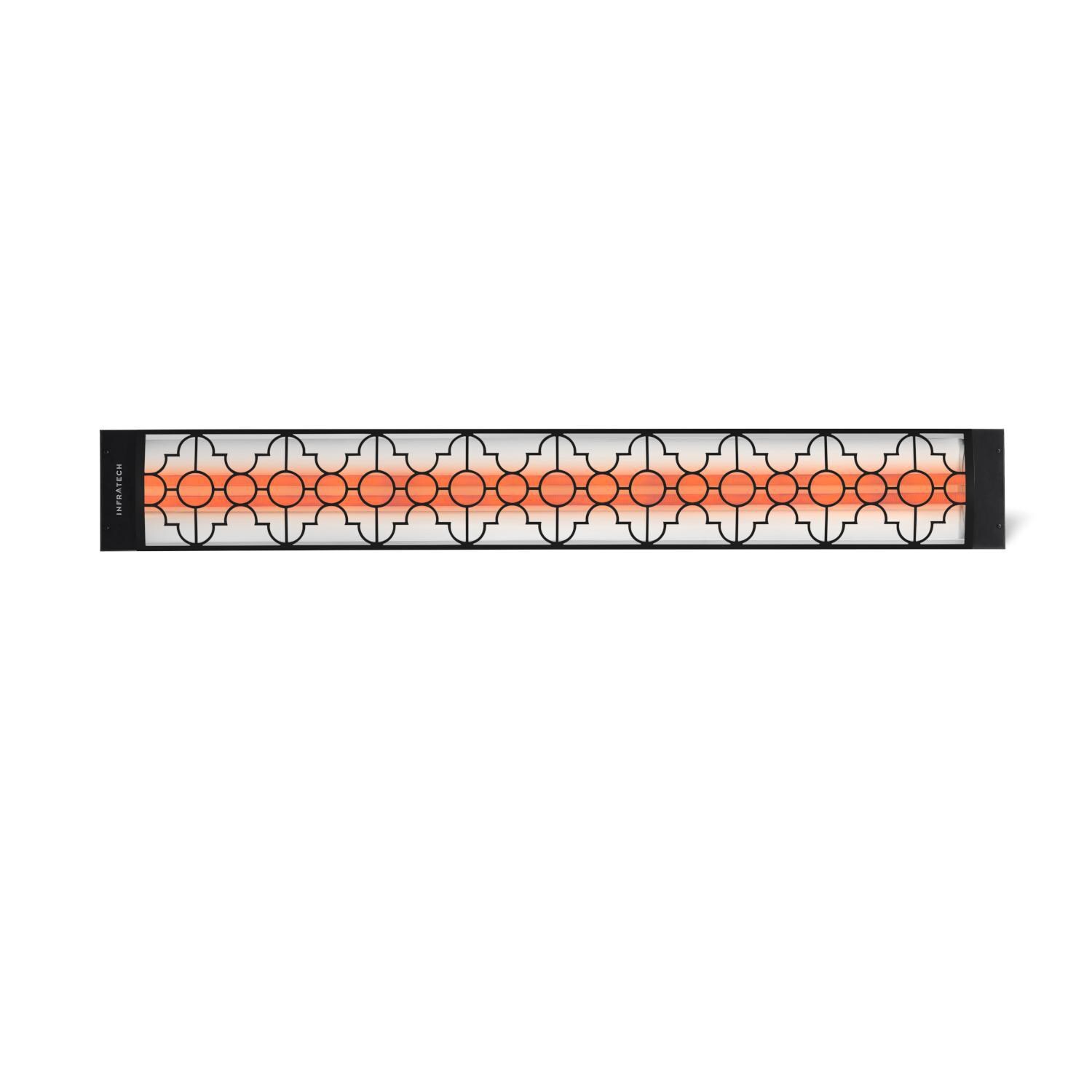 Infratech CD4024BL3 Motif Collection 39-Inch 4000W Dual Element 240V Electric Infrared Patio Heater - Front thumbnail