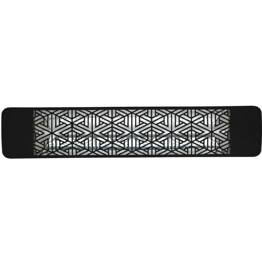 Eurofase EF20480B3 Mason Series 39-in 2000 Watt Single Element Marine Grade 480V Electric Patio Heater in Black - Off - White Background thumbnail