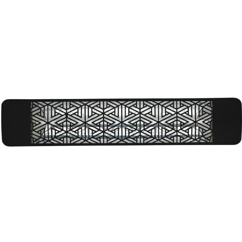 Eurofase EF20480B3 Mason Series 39-in 2000 Watt Single Element Marine Grade 480V Electric Patio Heater in Black - Off - White Background thumbnail