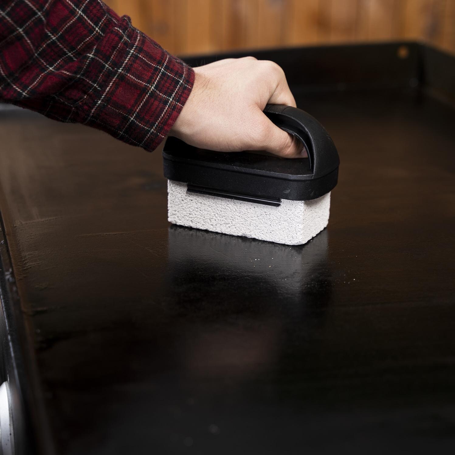 Blackstone 6006 Select 36 Inch Griddle Air Fryer Combo W/ Dual Side Tables & Storage Drawers and Hamburger & Cleaning Kit - 8-Piece Griddle Cleaning Kit - Restoring W/ Pumice Stone - Lifestyle thumbnail