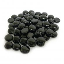 Enhance A Fire Black Spinel Disc Fire Glass - 5 Lbs image