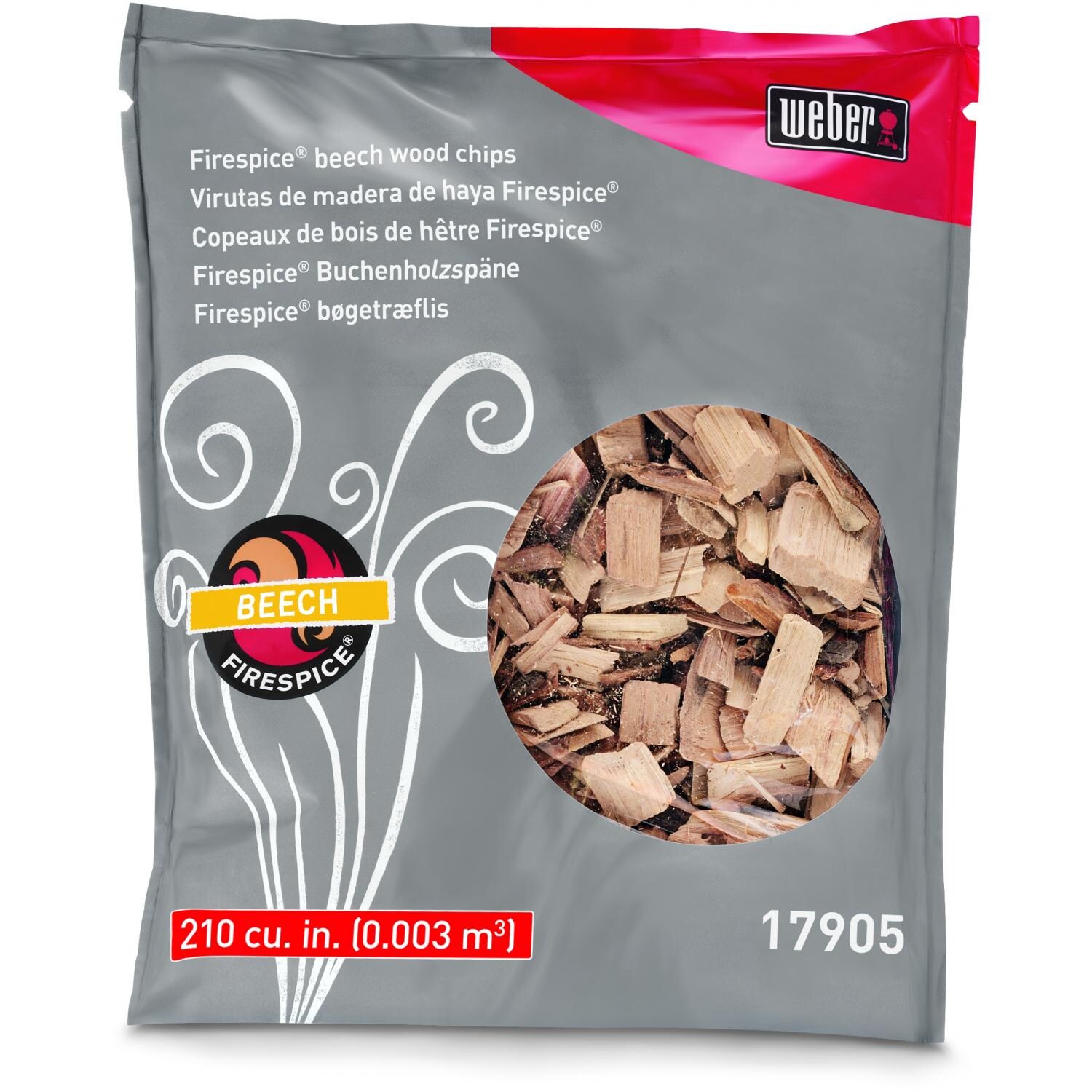 er 17905 Beech Wood Chips 210 CubicInches BBQ Guys