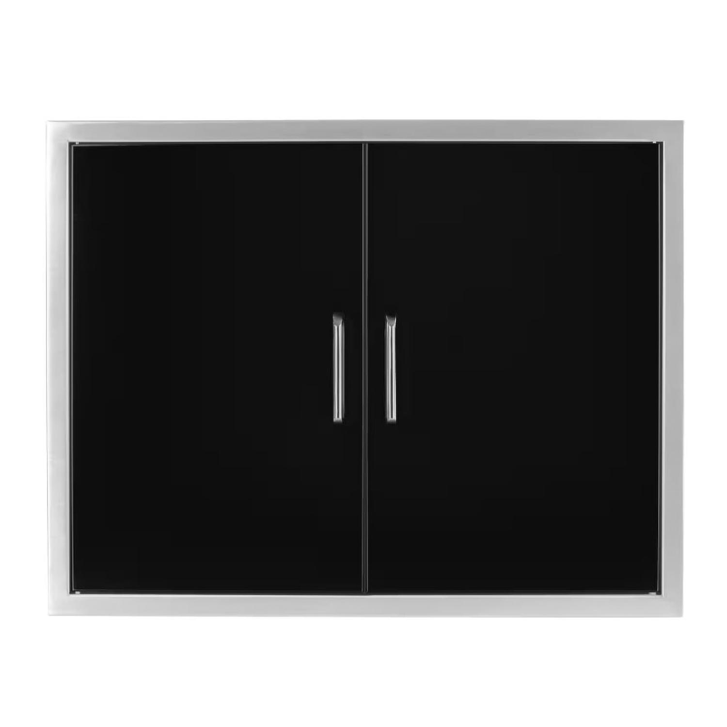 Wildfire WF-PRO30G-RH-LP 30 Inch Grill Outdoor Kitchen Package w/15 Inch Side Griddle - Double Access Doors - White Background thumbnail