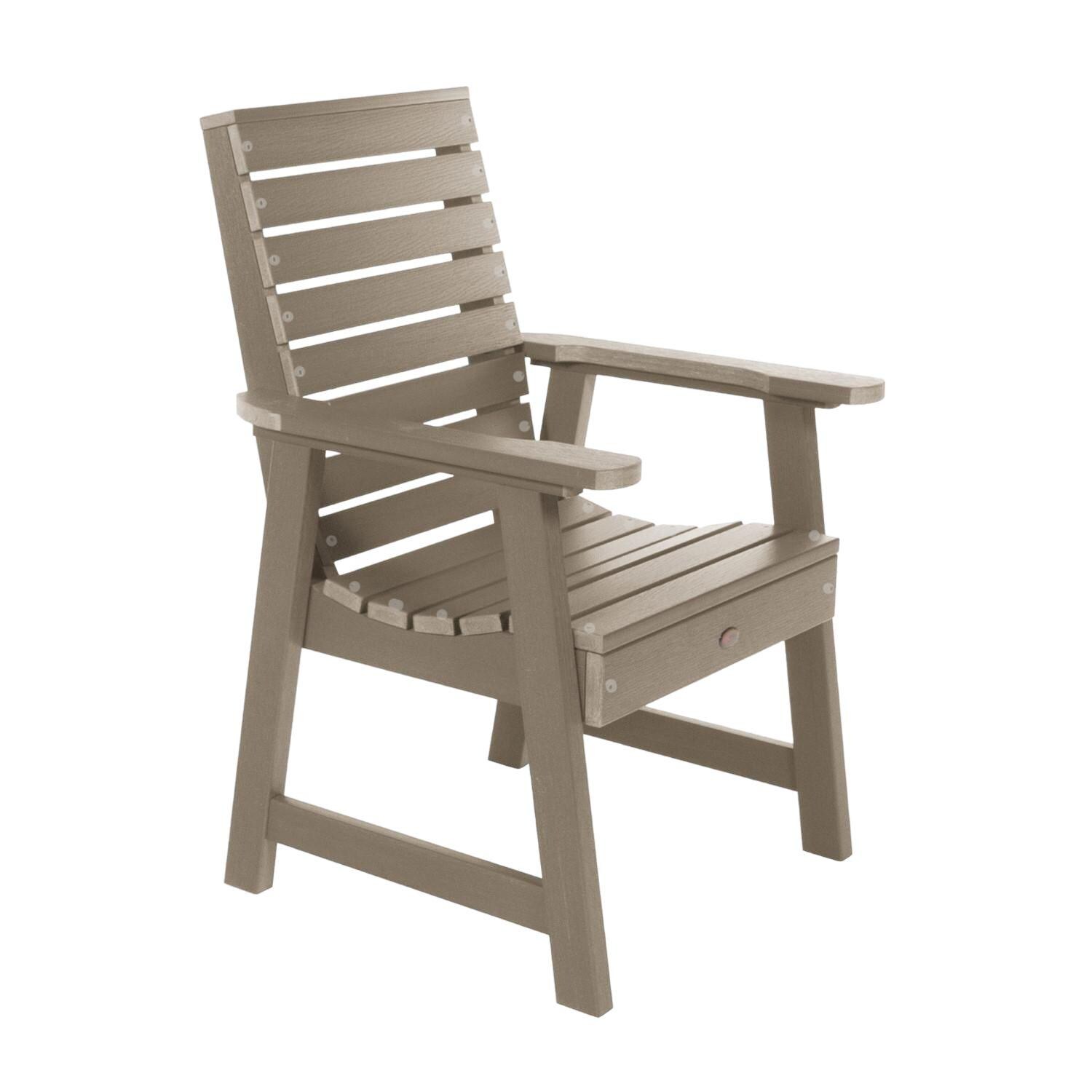 Lakeview Elm Point Dining Armchair - Woodland Brown - On White thumbnail