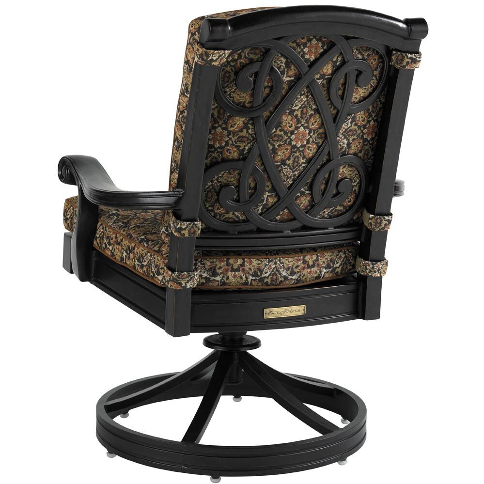 Tommy Bahama Kingstown Sedona Aluminum Patio Swivel Rocker Dining Arm