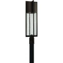 Hinkley Lighting Shelter One Light 28-Inch Dark Sky Outdoor Post Light - Buckeye Bronze - 1321KZ