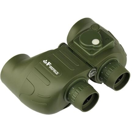 Firefield Sortie 7x50 Binoculars - Waterproof Compass Military Binocular W/ Strap- FF12001