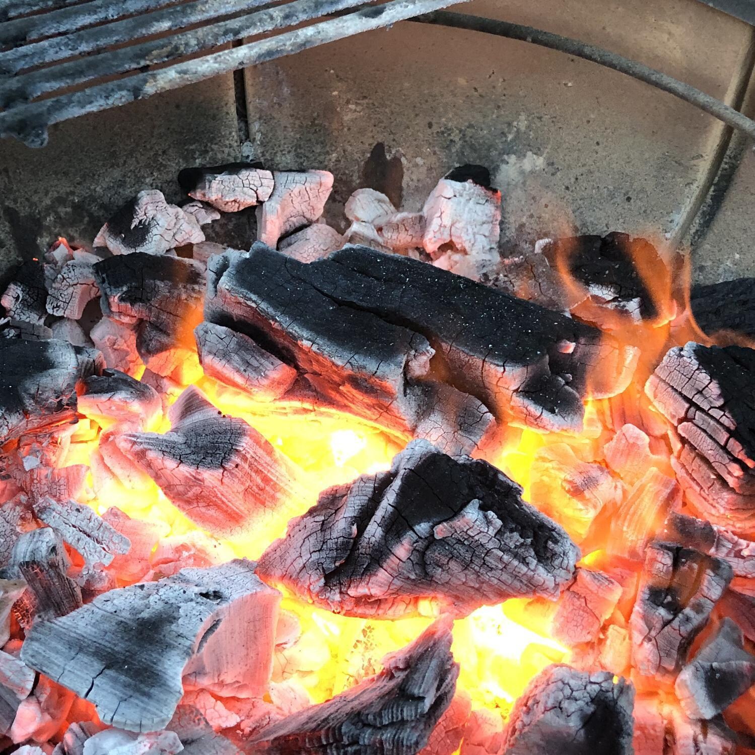 Jealous Devil All Natural Lump Charcoal - In Use thumbnail