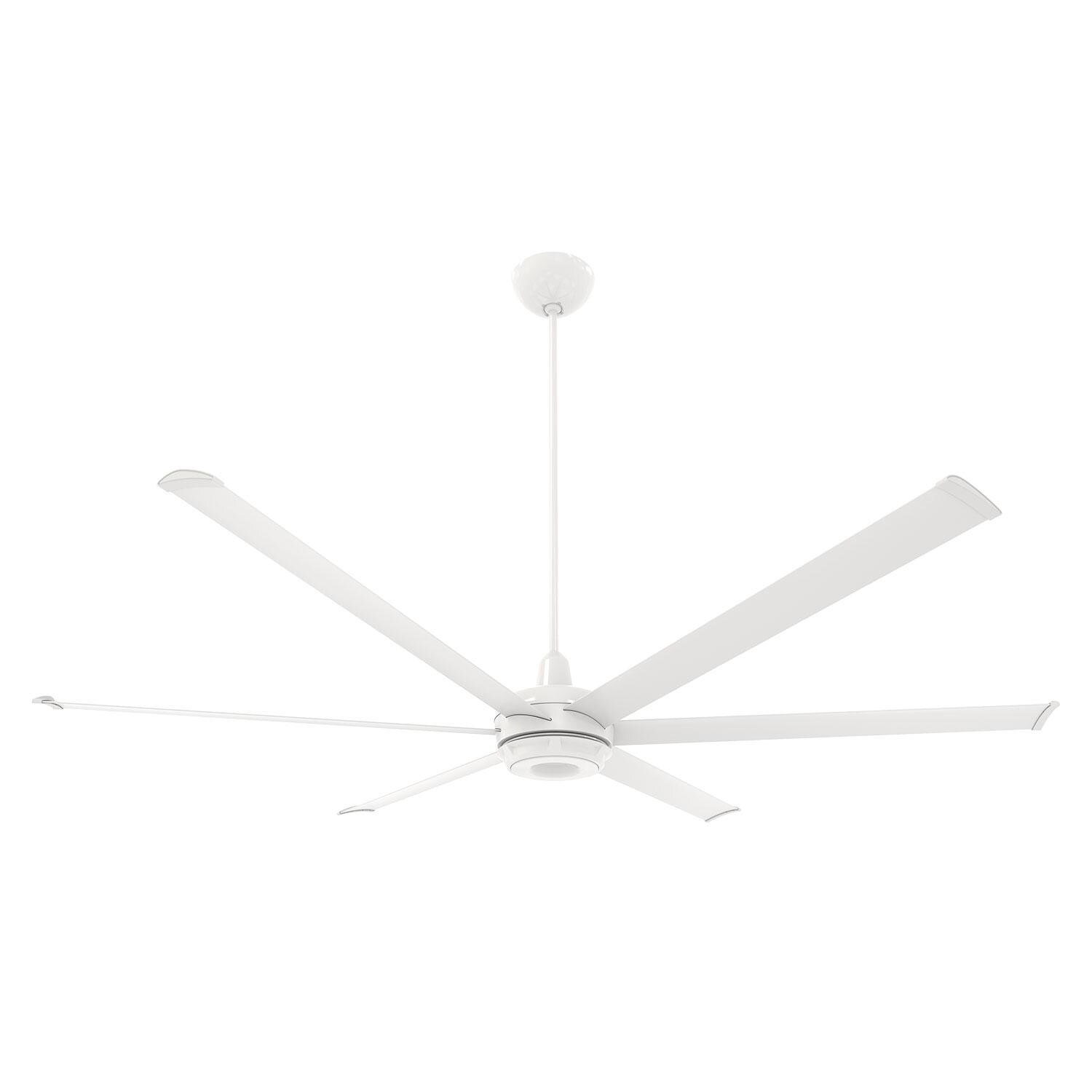 Big Ass Fans MK-ES62-072306A787I32 84-Inch es6 Ceiling Fan Kit Universal Mount W/ 32-Inch Ext Tube White thumbnail