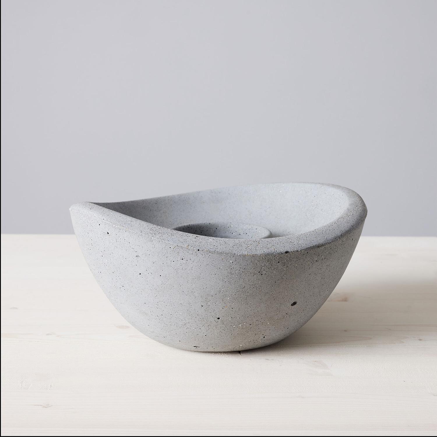 TerraFlame Wave Table Top Fire Bowl - Pewter - Bowl Display thumbnail