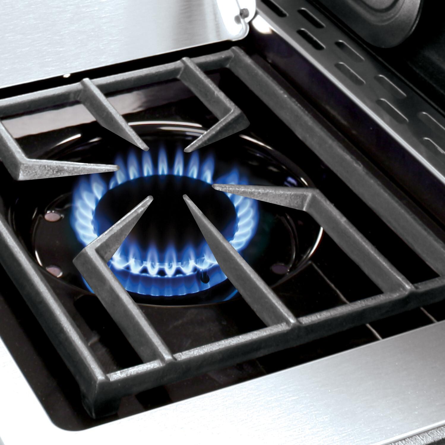 Broil King Sovereign 90 3-Burner Freestanding Gas Grill - Side Burner thumbnail