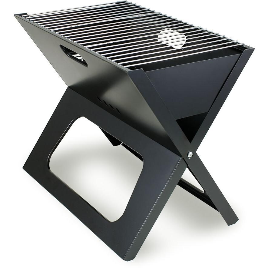 X-Grill Portable Folding Charcoal Grill With Carrying Case