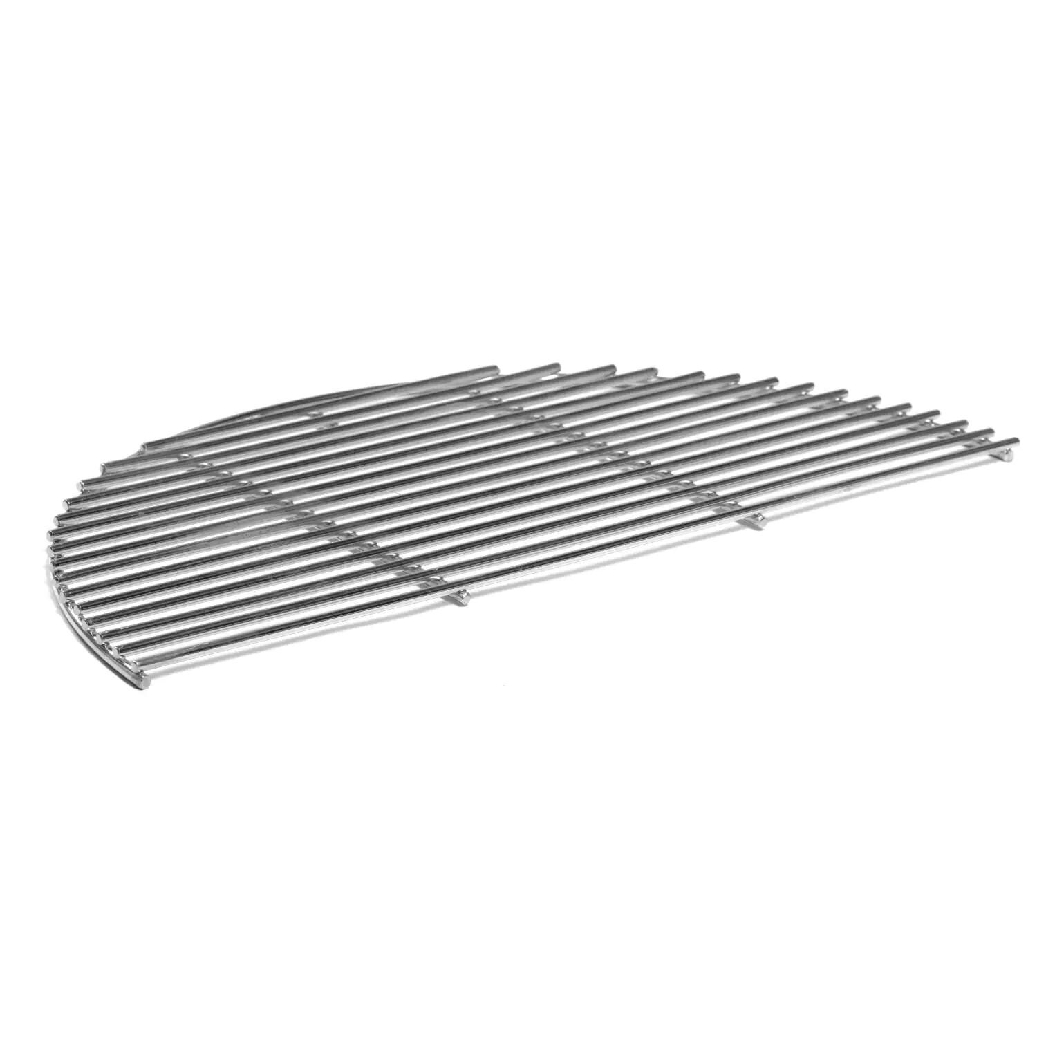 BBQGuys Signature BBQ-KHM-18-SS Half Moon Stainless Steel Cooking Grate For 18-Inch Kamado Grills - Back thumbnail