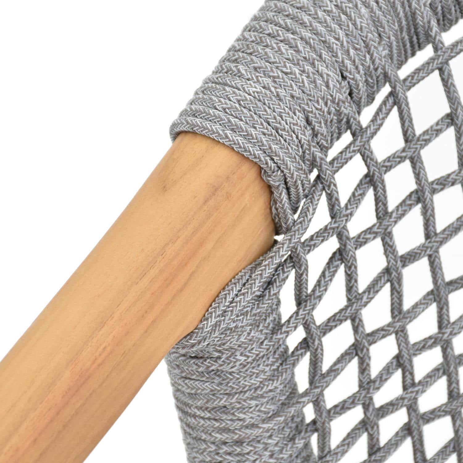 Lakeview Outdoor Designs LV-377-7 Ridgeview 5 Pc Teak Dining Set in Beige - Chair Rope - Detail thumbnail