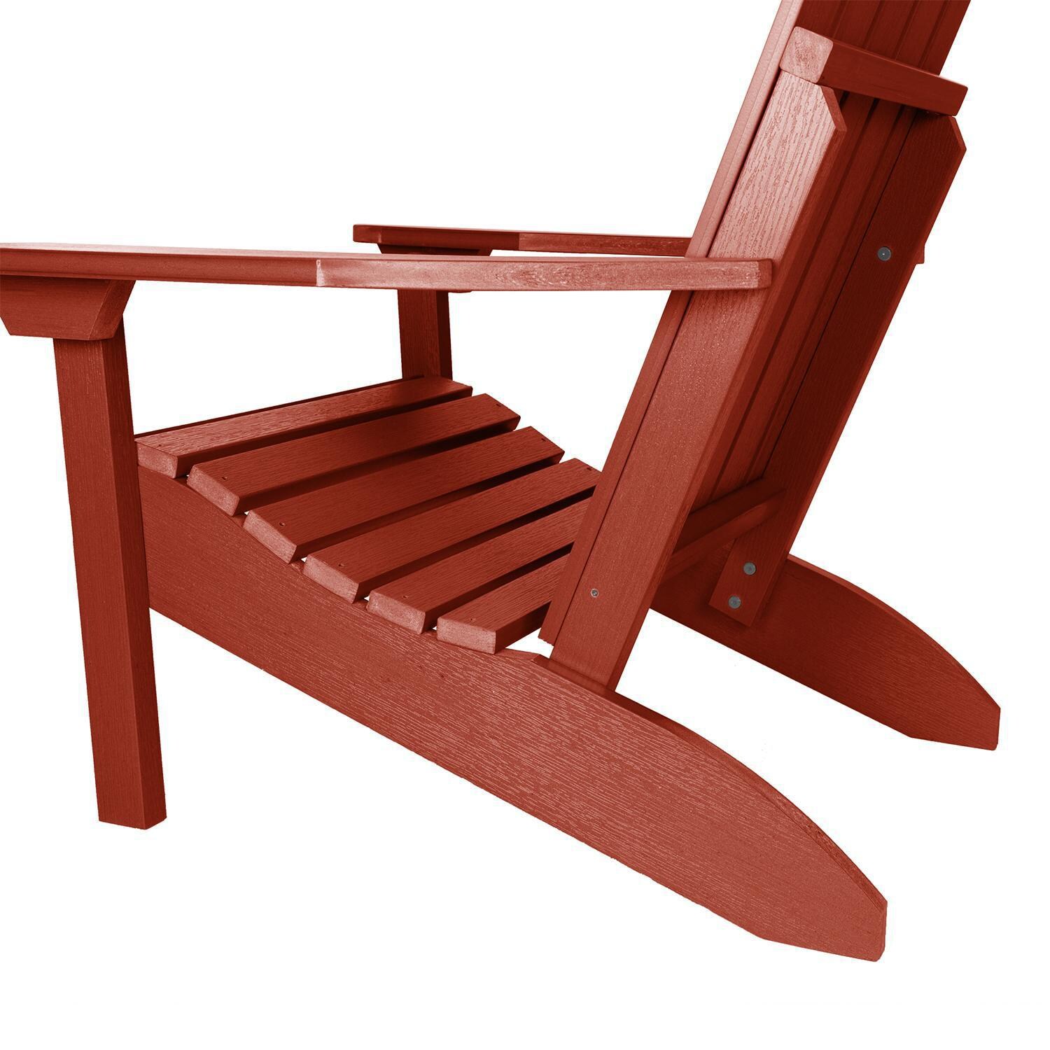 Lakeview Paradise Key Adirondack Chair - Rustic Red - Chair Base thumbnail