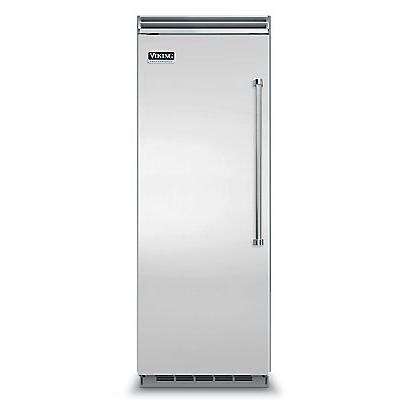 Viking Professional 5 Series 30-Inch 18.4 Cu. Ft. Built-In Left Hinge All Refrigerator - Stainless Steel - VCRB5303LSS thumbnail