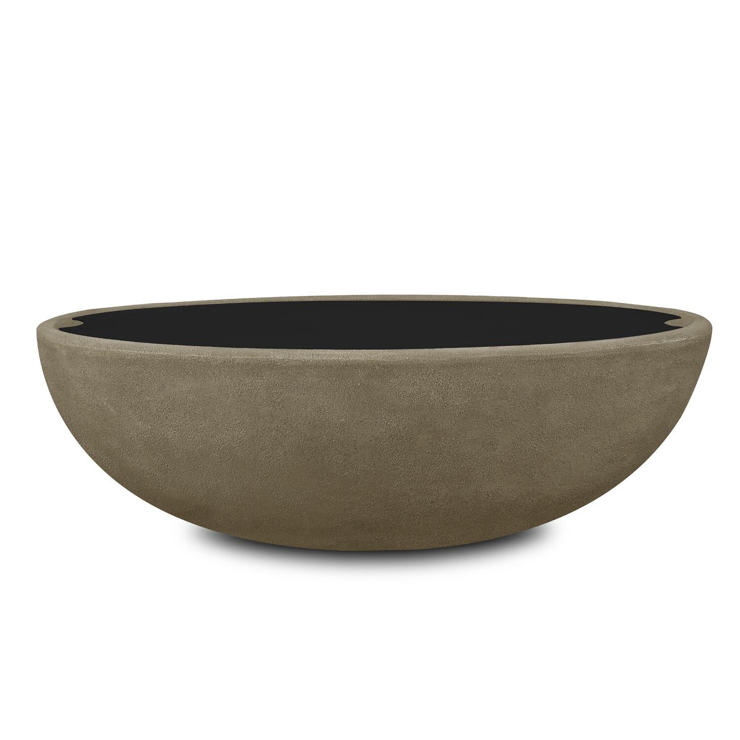 Real Flame Riverside Oval Steel Lid - 591-BLK image