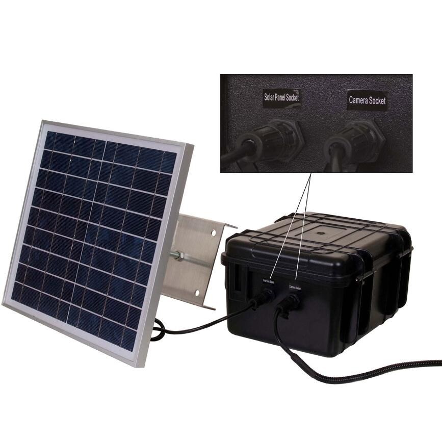 Smart Scouter Solar Panel Hookup