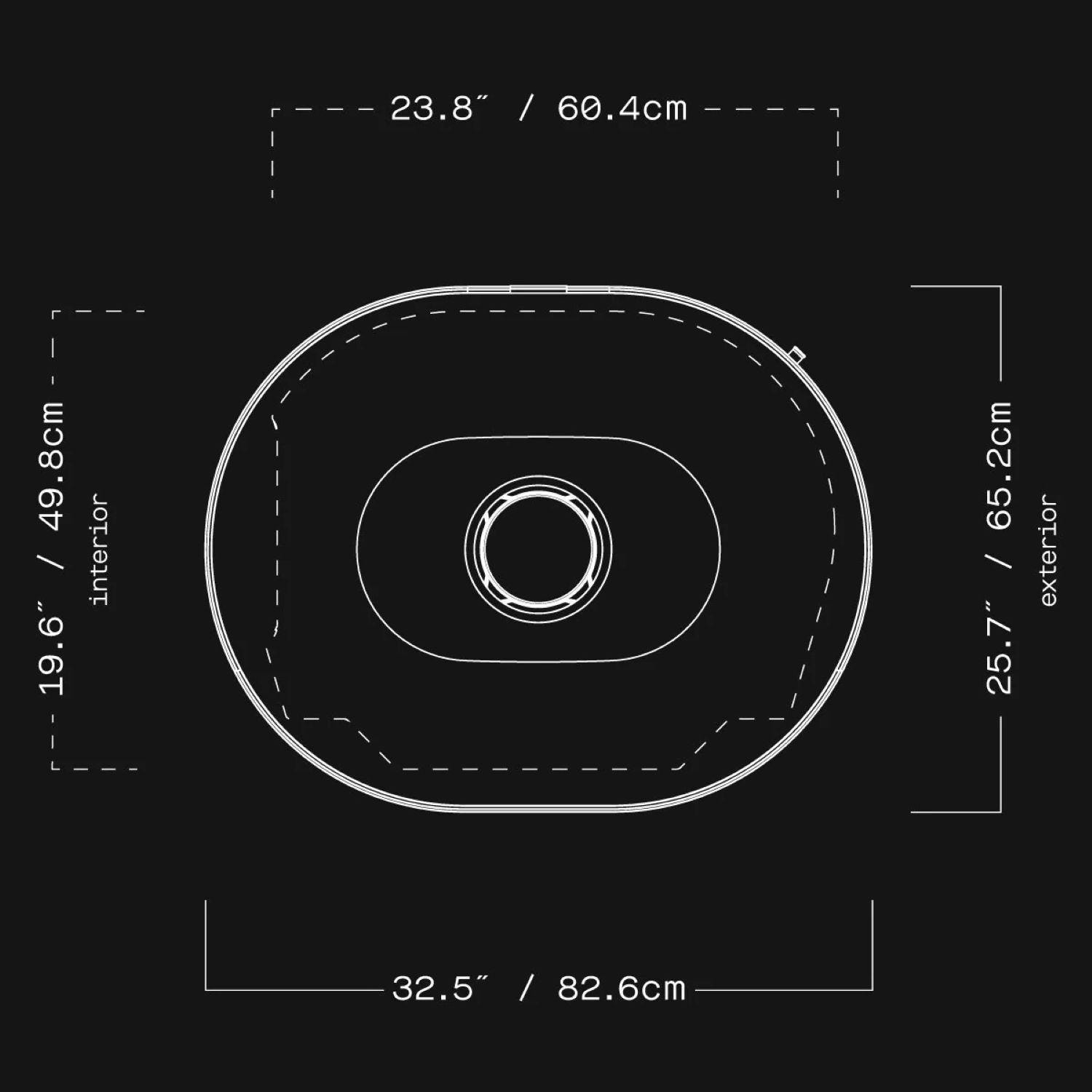 Gozney GMPOBUS1625 Dome Gen 2 Propane Pizza Oven - Off Black - Dimensional thumbnail