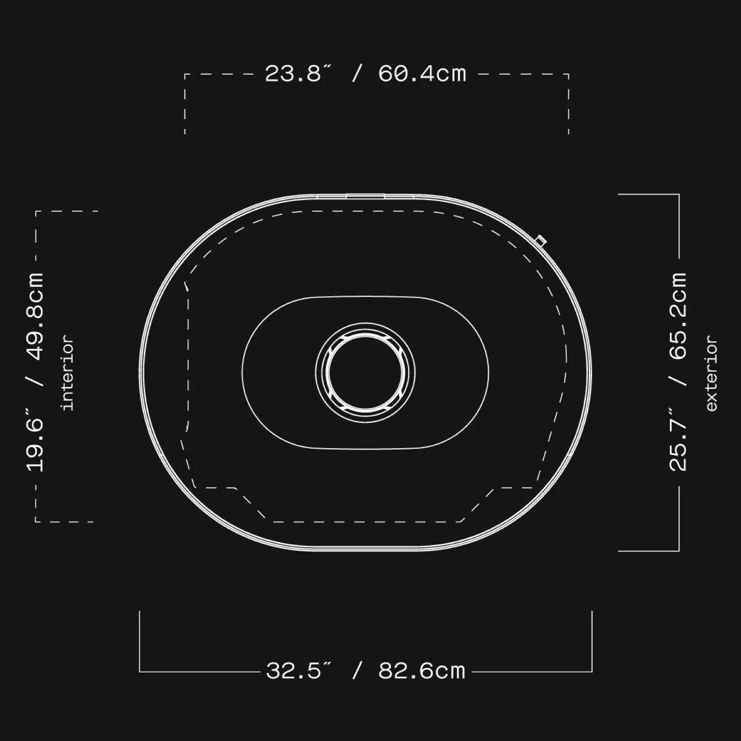 Gozney GMPOBUS1625 Dome Gen 2 Propane Pizza Oven - Off Black - Dimensional thumbnail