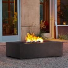 Real Flame Baltic 50-Inch Rectangle Natural Gas Fire Pit Table - Kodiak Brown - T9650NG-KB image