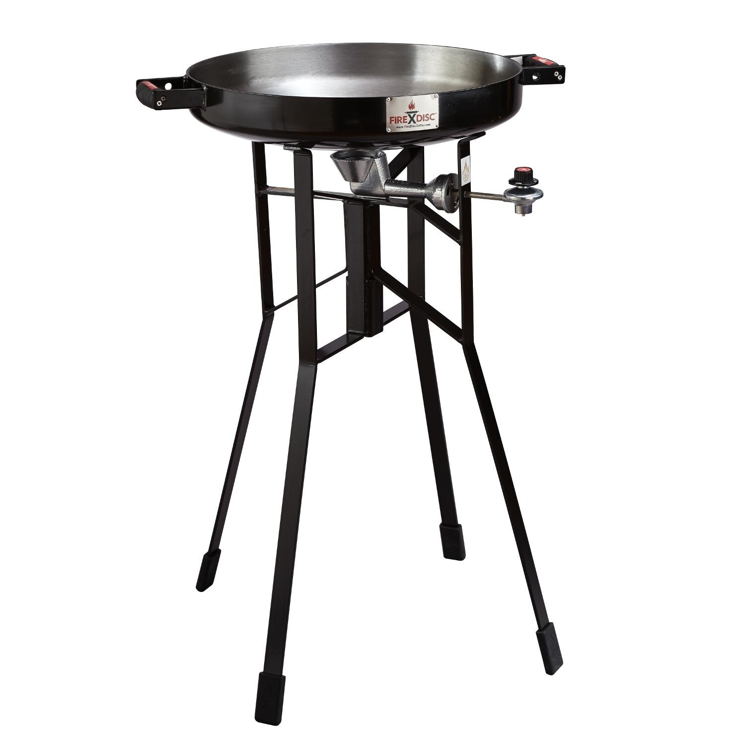 FireDisc Original 36-Inch Tall Portable Propane Cooker - Jet Black - TCGFD22HRB image