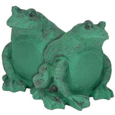 OSD Audio 5 1/4 Inch Wireless Bluetooth Decorative Frog Outdoor