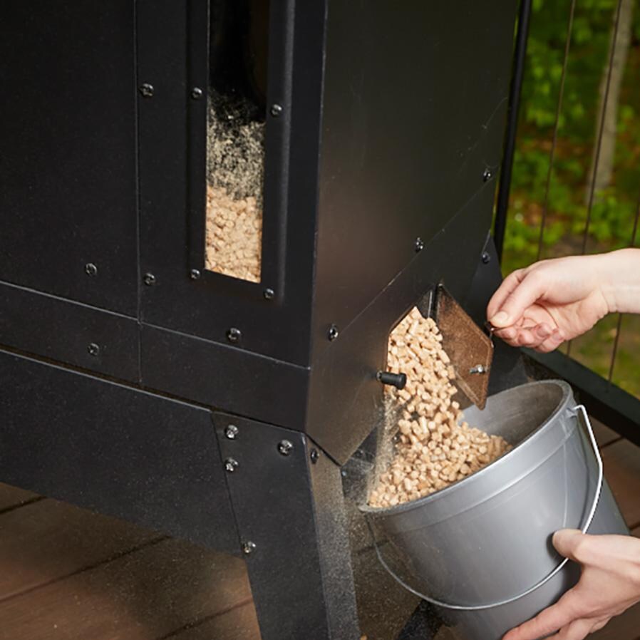 Pit Boss - 77700 - Copperhead 7 Series Pellet Smoker - Right-Side Wood Pellet Hopper Window thumbnail