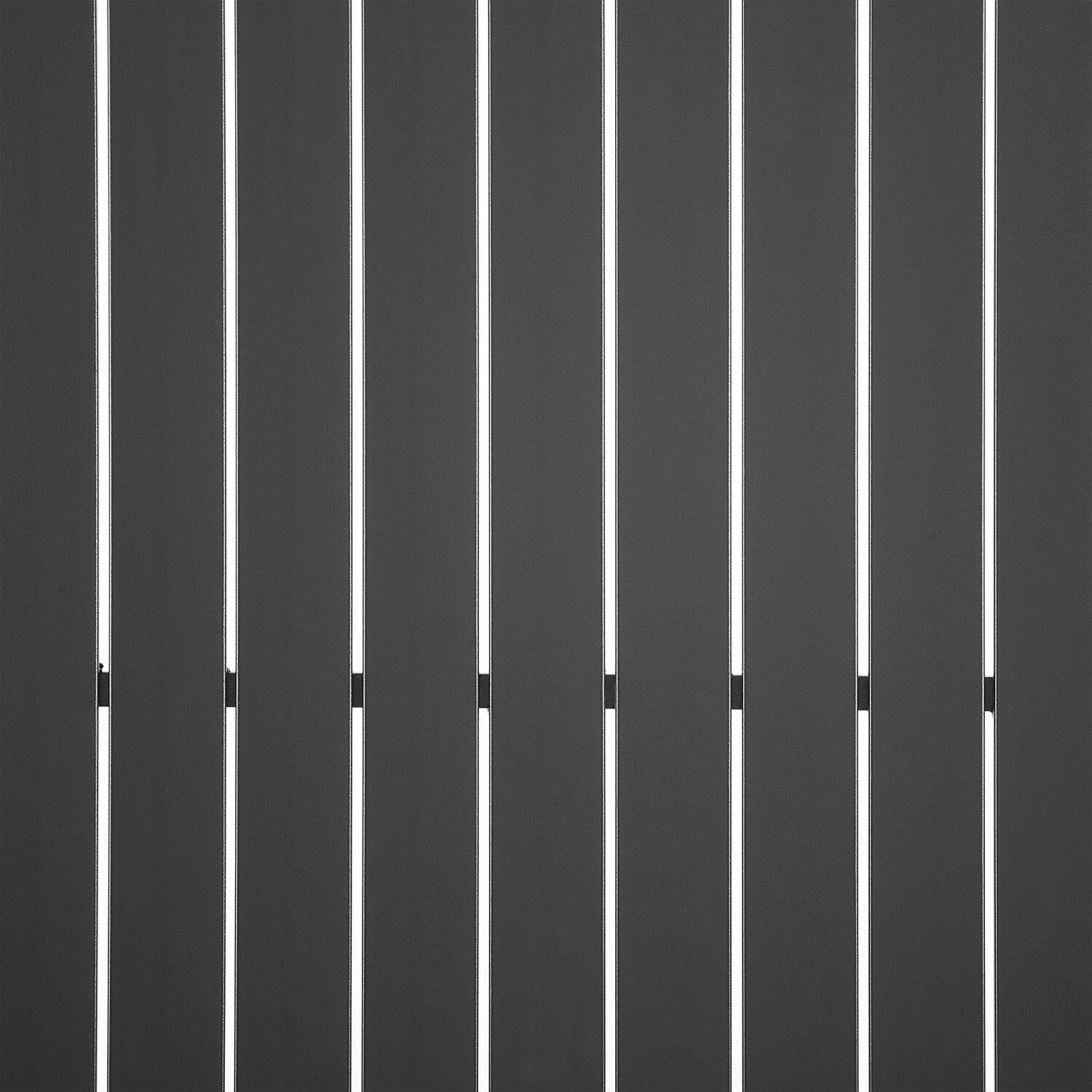 Ultimate Patio UP-92515MB-GY 5Pc Wicker Outdoor Dining Set in Gray - Slatted Swatch - Detail thumbnail